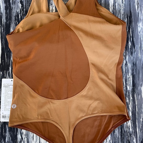 Lululemon Nulu Asymetrical Bodysuit Sz 8 - Picture 6 of 13